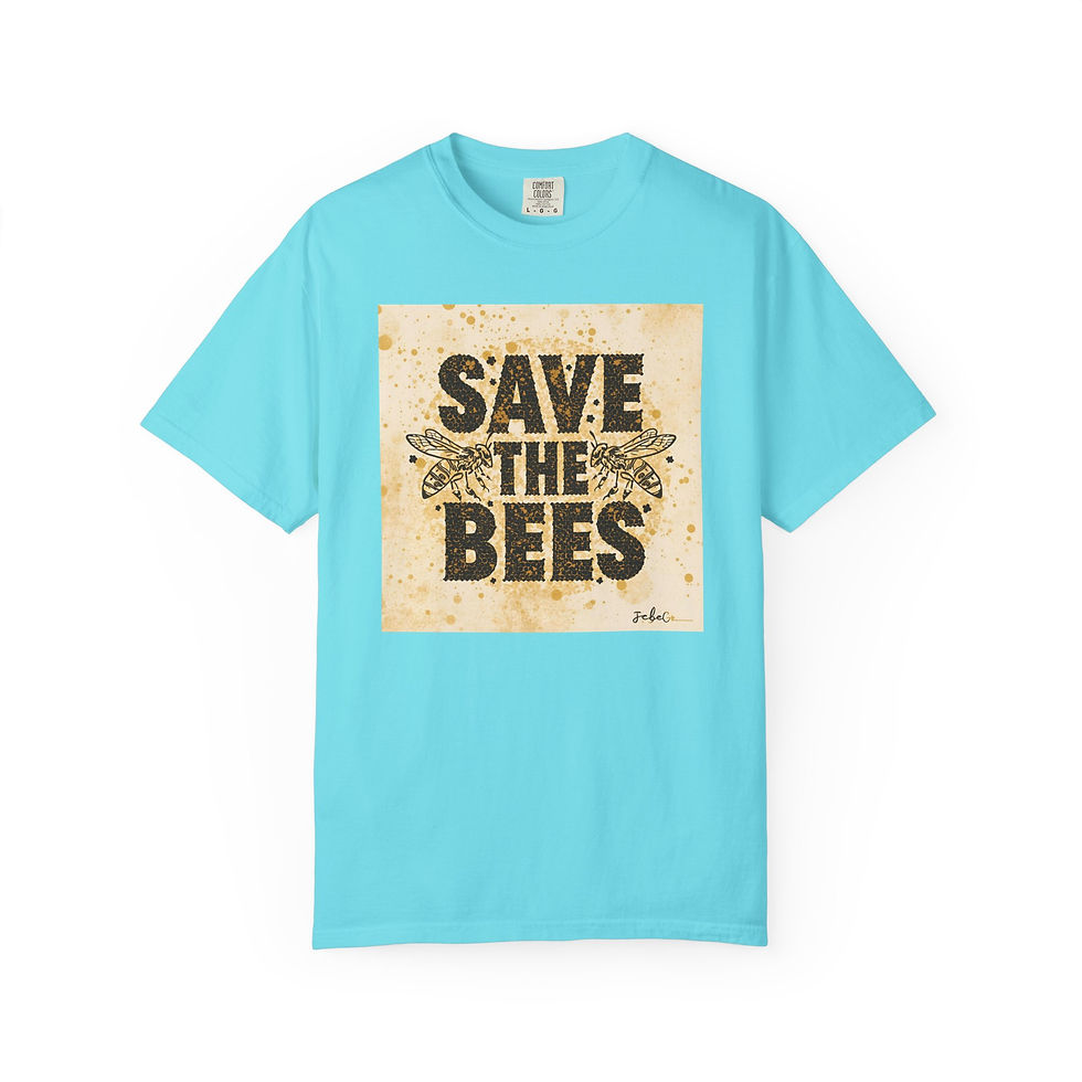 Thumbnail: Save The Bees T-Shirt - Graphic Tee - The Oddest Owl Graphic Tee