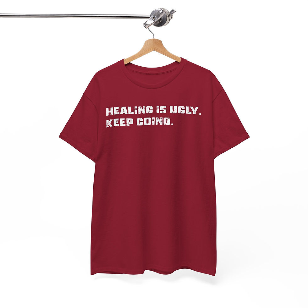 Thumbnail: Healing Is Ugly Shirt • Emotional Support & Mental Health Awareness Tee
