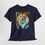 Thumbnail: Colorful Lion & Owl Graphic Tee — Vibrant Wildlife Art T-Shirt - The Oddest Owl