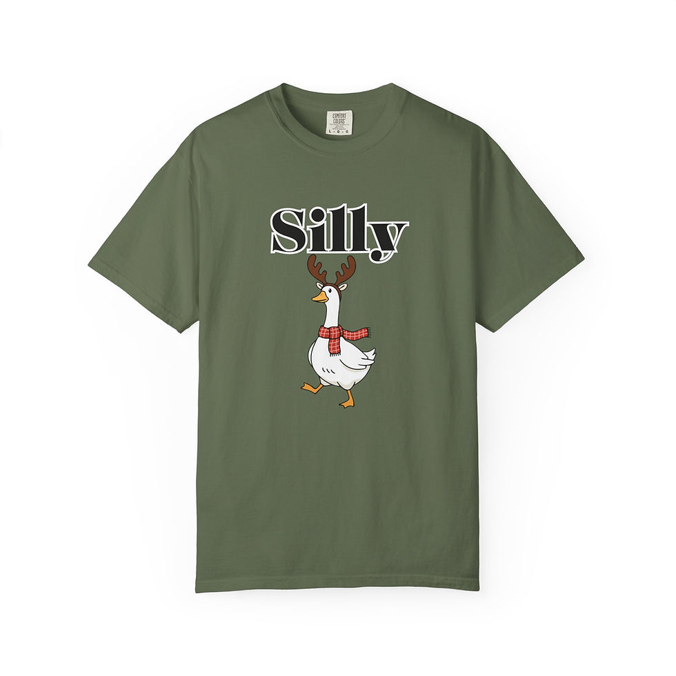 Thumbnail: Silly Goose Graphic Tee - Christmas Holiday Funny T-Shirt — The Oddest Owl