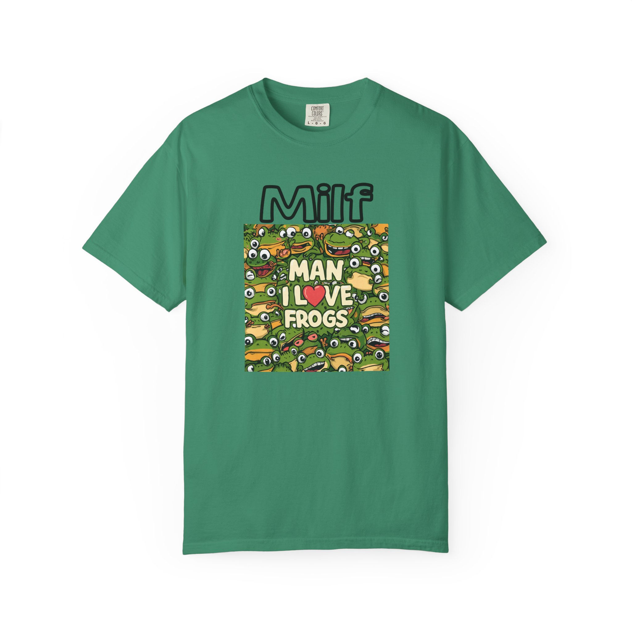 Funny 'Milf - Man I Love Frogs' T-Shirt — Cute Frog Graphic Tee