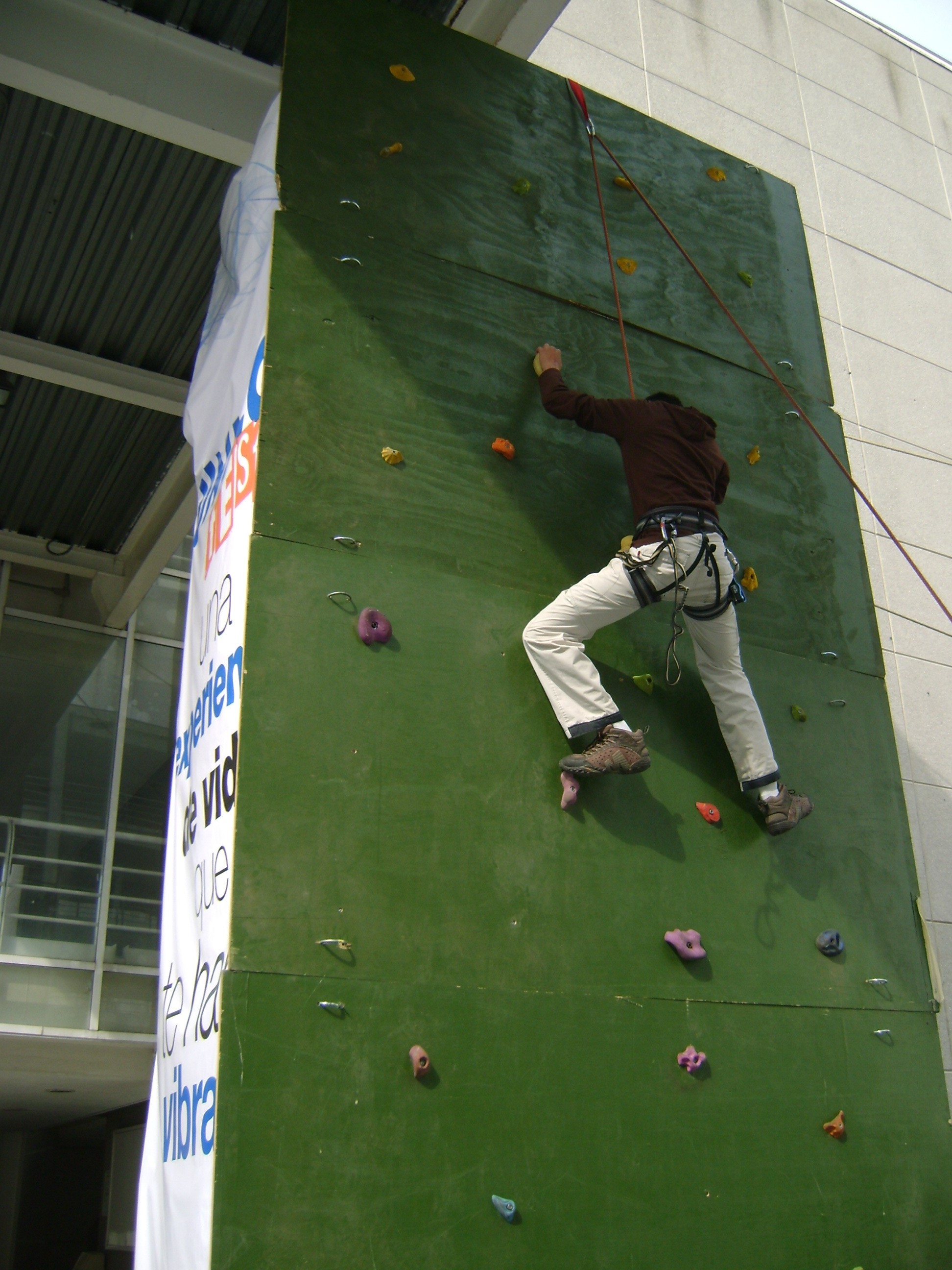 MURO DE ESCALADA.