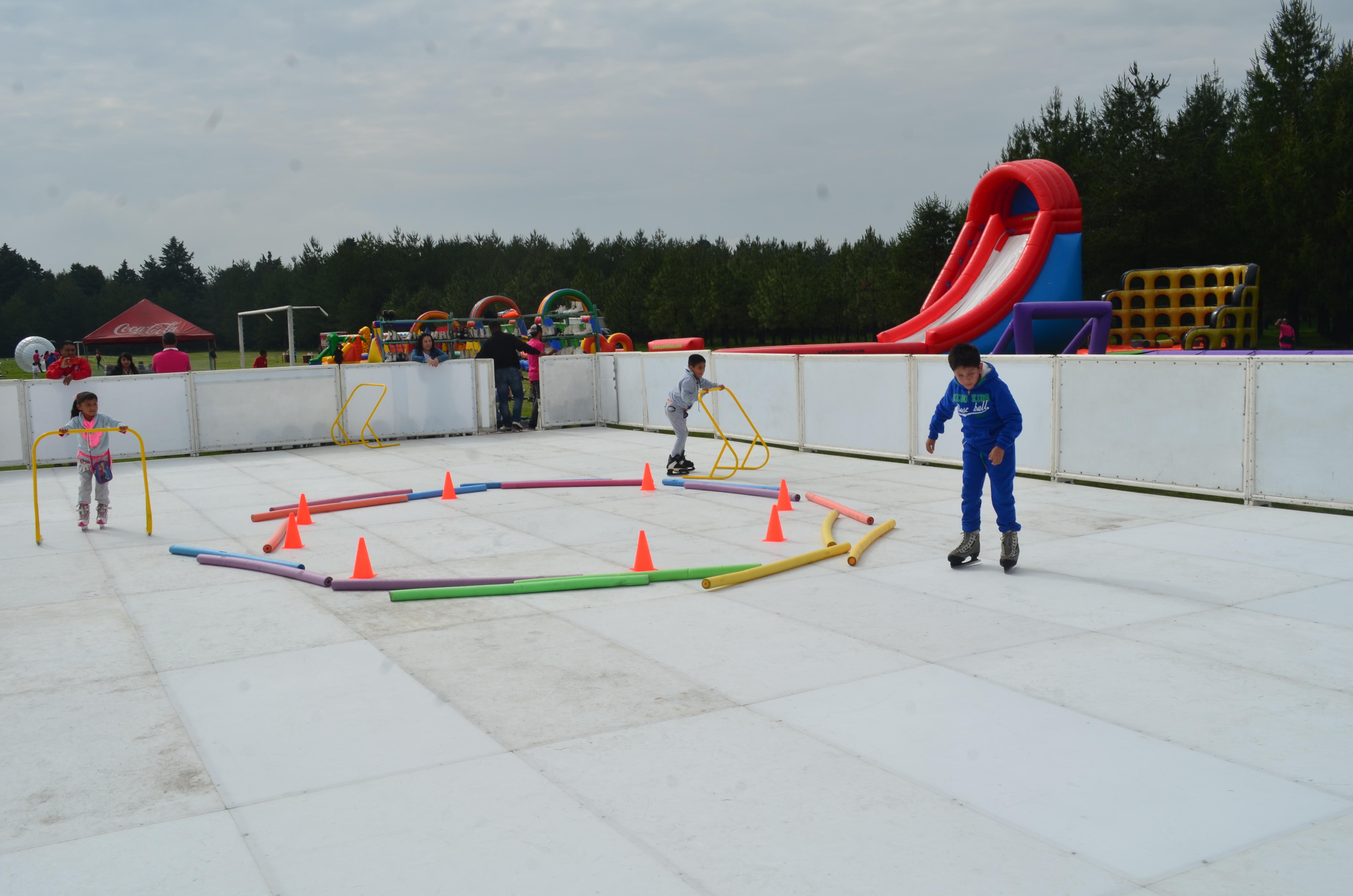 PISTA DE HIELO SINTETICA.
