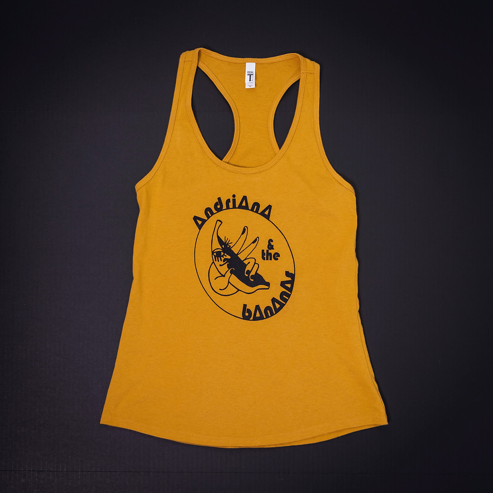 Thumbnail: Medium Femme Mustard Yellow Tank