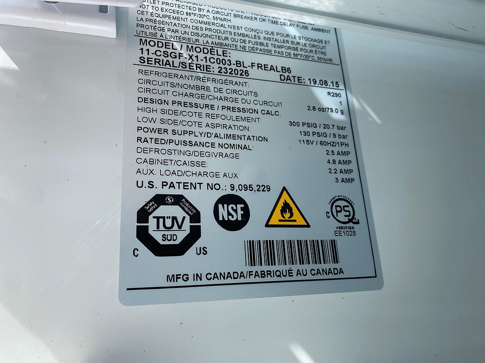 Thumbnail: USED MINUS FORTY F'REAL 07-CSGF-X1-FRC2 GLASS FREEZER DISPLAY MERCHANDISER