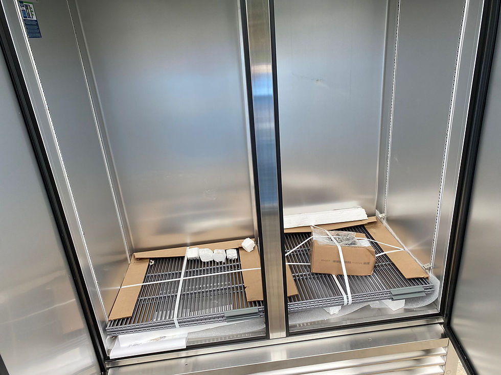 Thumbnail: True T-49-HC 54" Two Section Reach In Cooler Solid Doors