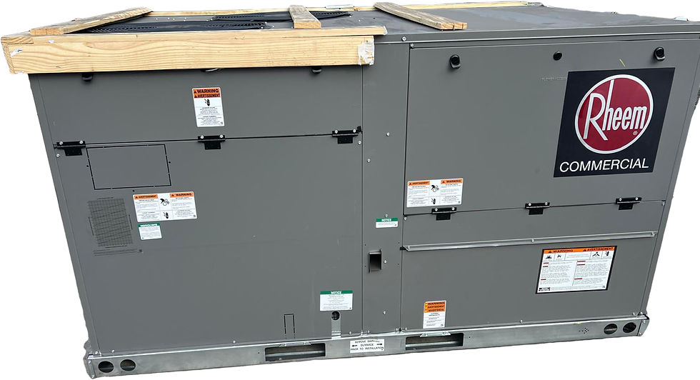 Thumbnail: Rheem 8.5 ton Gas Pack Renaissance Line Classic Series Packaged RTU