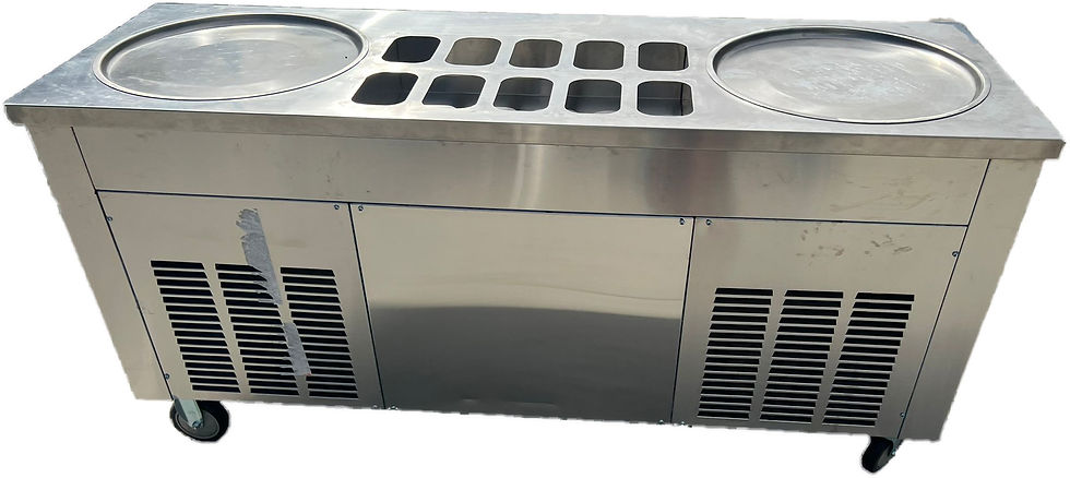 Thumbnail: VEVOR Commercial Rolled Ice Cream Machine