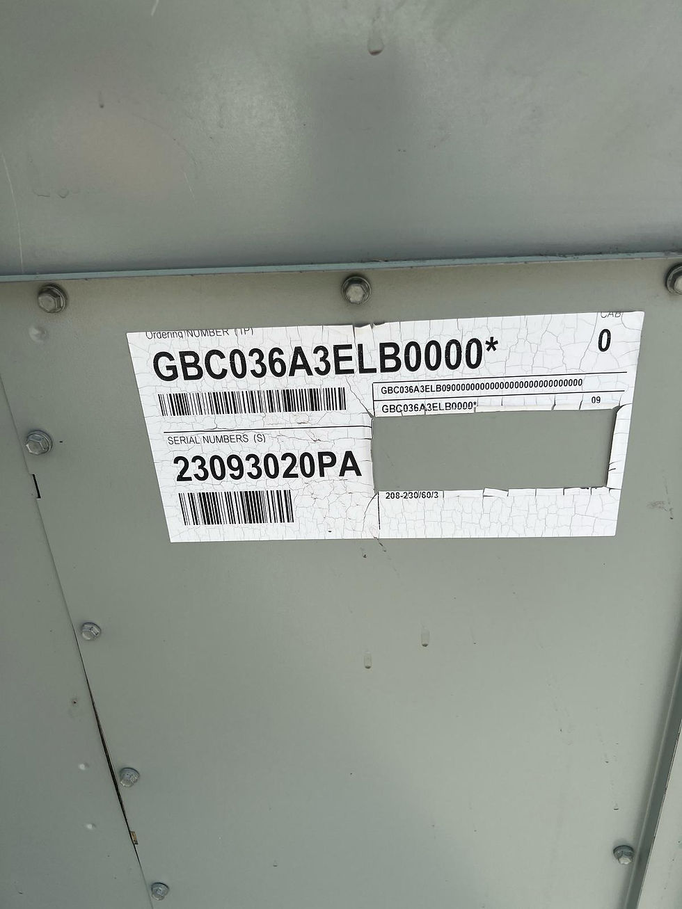 Thumbnail: Trane 3 Ton 57,600 BTU 14 SEER Gas/Electric Packaged Unit