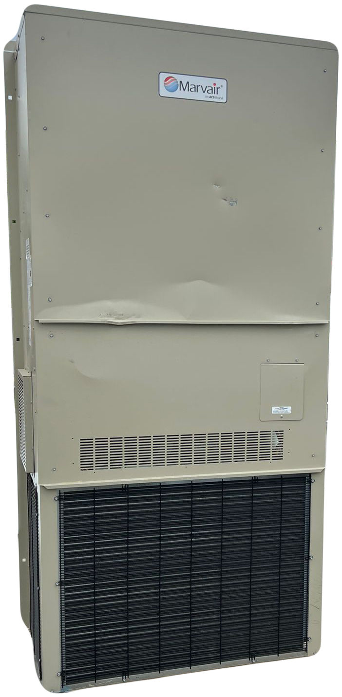 Marvair 4 ton Wall Mount Air Conditioner 230v 1ph 5KW Heat