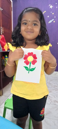 Alphabet Flower