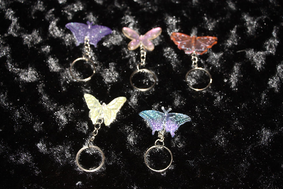 Thumbnail: KeyChain, Butterflies
