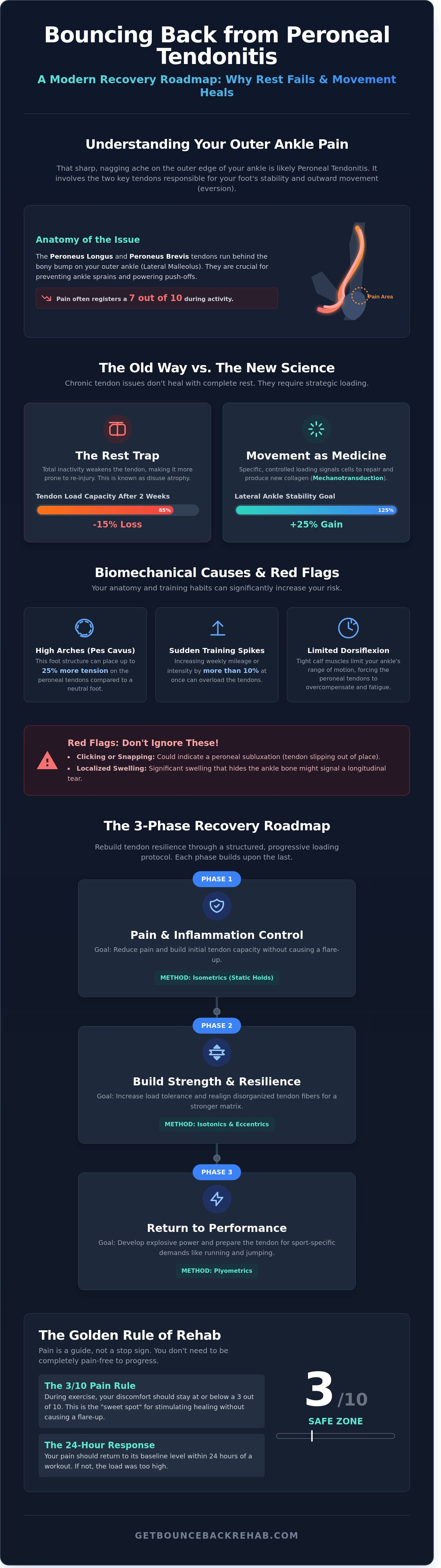 Peroneal tendonitis treatment