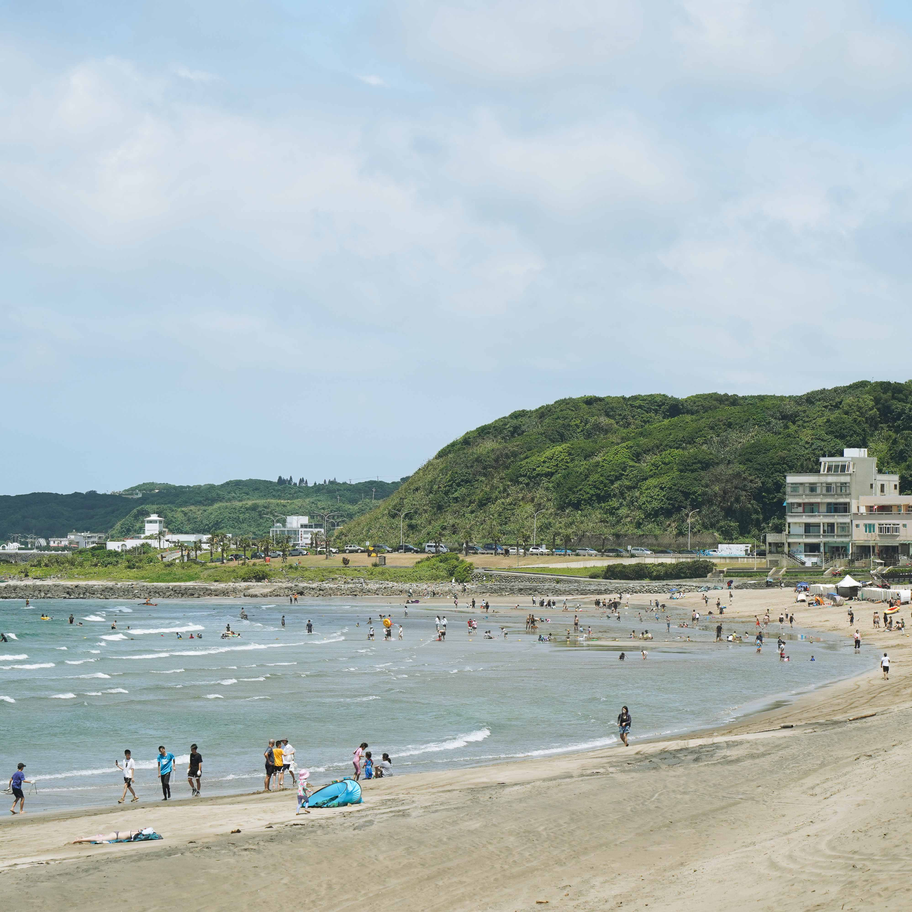 白沙灣海水浴場幅員遼闊