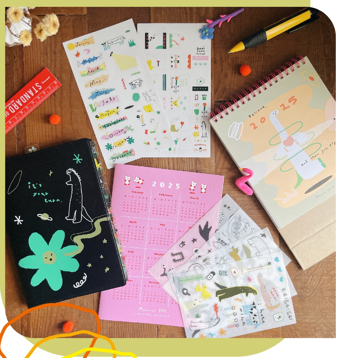 手帳推薦-2025-插畫風格