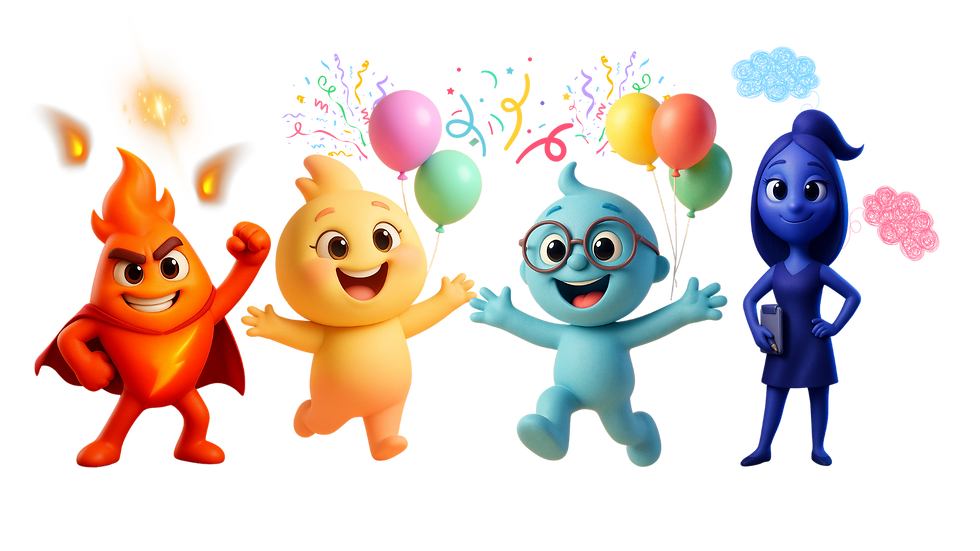 Mascotes dos Temperamentos.png