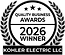 Quality Business Awards Winner - 2026 - Kohler Electric