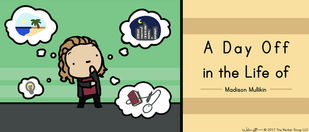 A Fantasy Day Off in the Life of a Full-Time College Student Who Works Two Job
