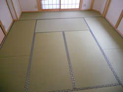 【床暖仕様畳の施工例です。】