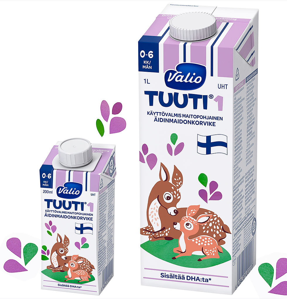 Tuuti packaging illustration