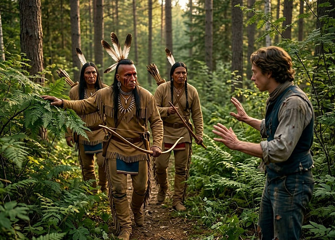 Georges René Pleville Le Pelley à 14 ans dans les forets du canada et les algonquins.jpg