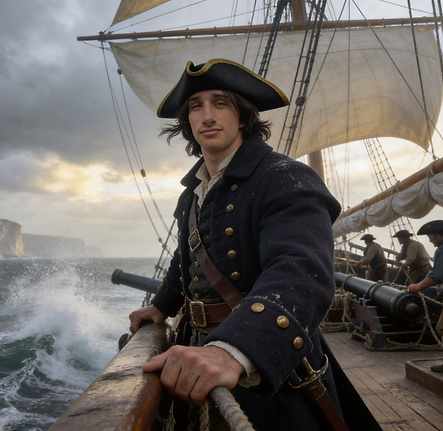 Capitaine granvillais Léon Le Belliqueux Hauteville Granville.png
