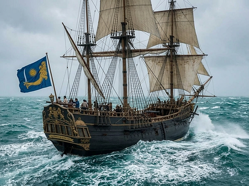 Le Comte de Torigny de Granville en 1745 en pêche a Terre Neuve Arrière.png