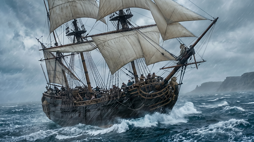 Le Comte de Torigny de Granville en en 1739 au large de Ouessant.png