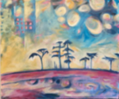 Dr. Suess Monterey Pines 20x24