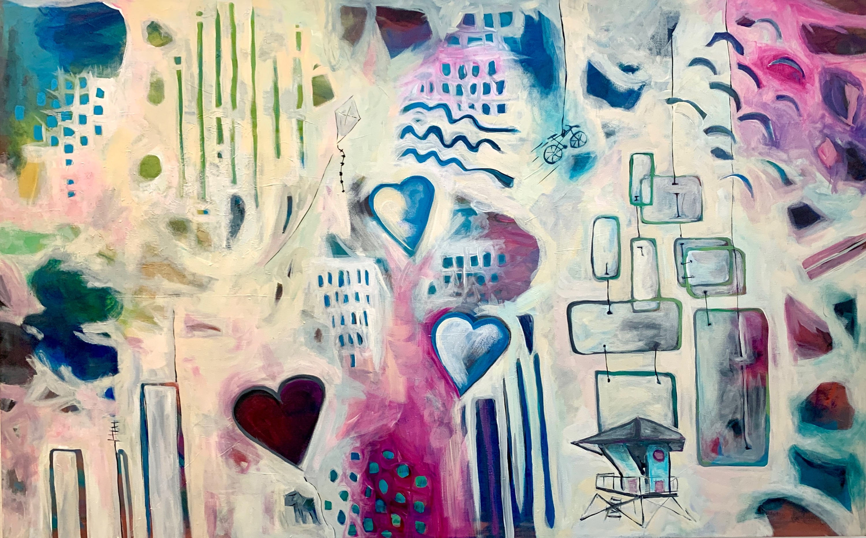 Dream town / 30”x48”