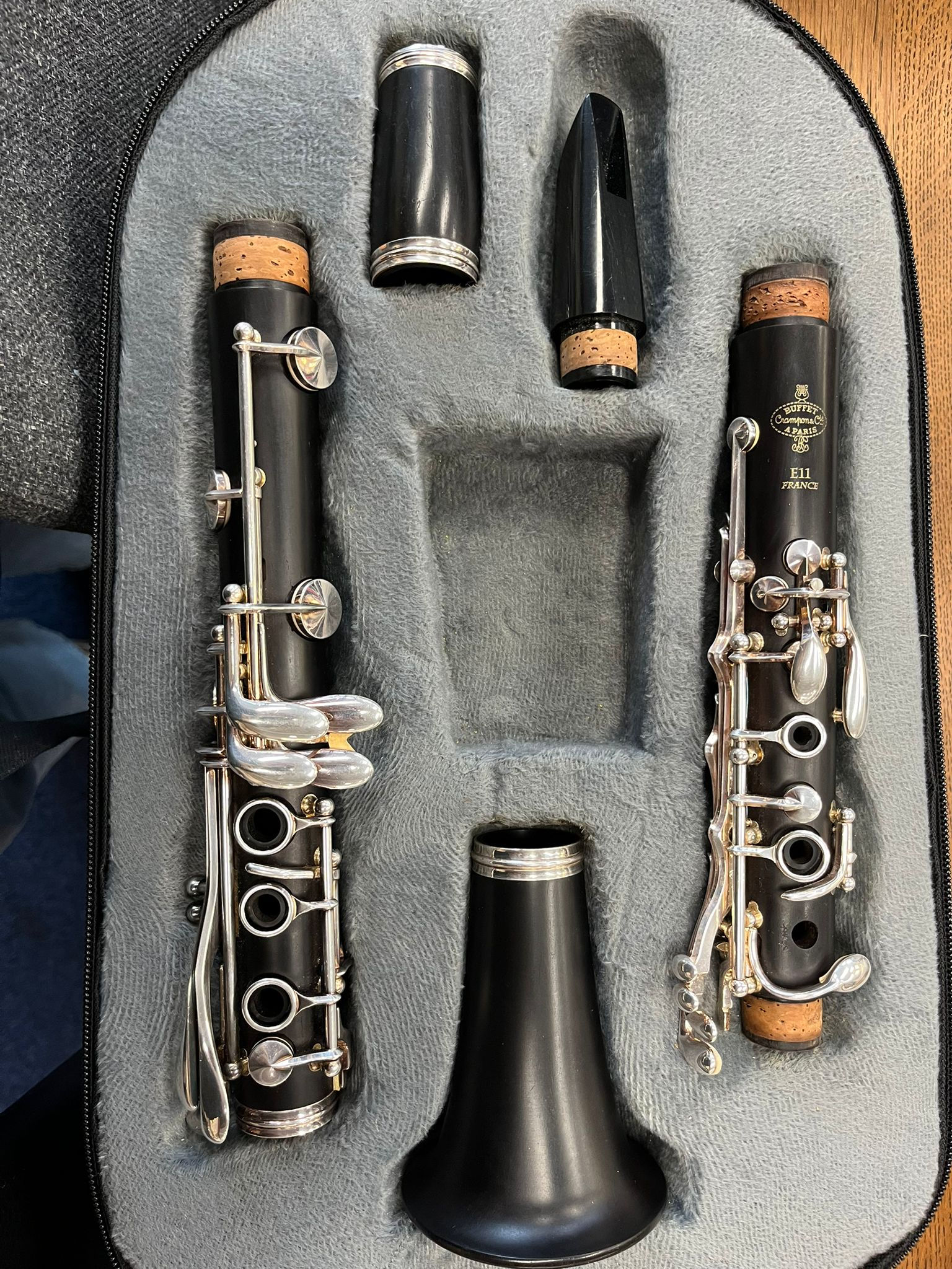 Verschillende klarinetten