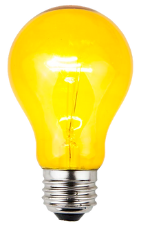 Bright yellow light bulb symbolizing ideas, innovation, and earning potential with CogZart’s Promoter program.