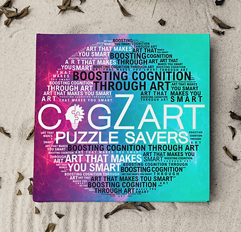 CogZart Puzzle Saver Board, a perfect way to showcase and protect finished puzzles.