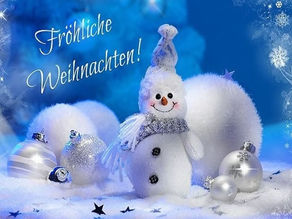 Danke! Frohe Weihnachten!
