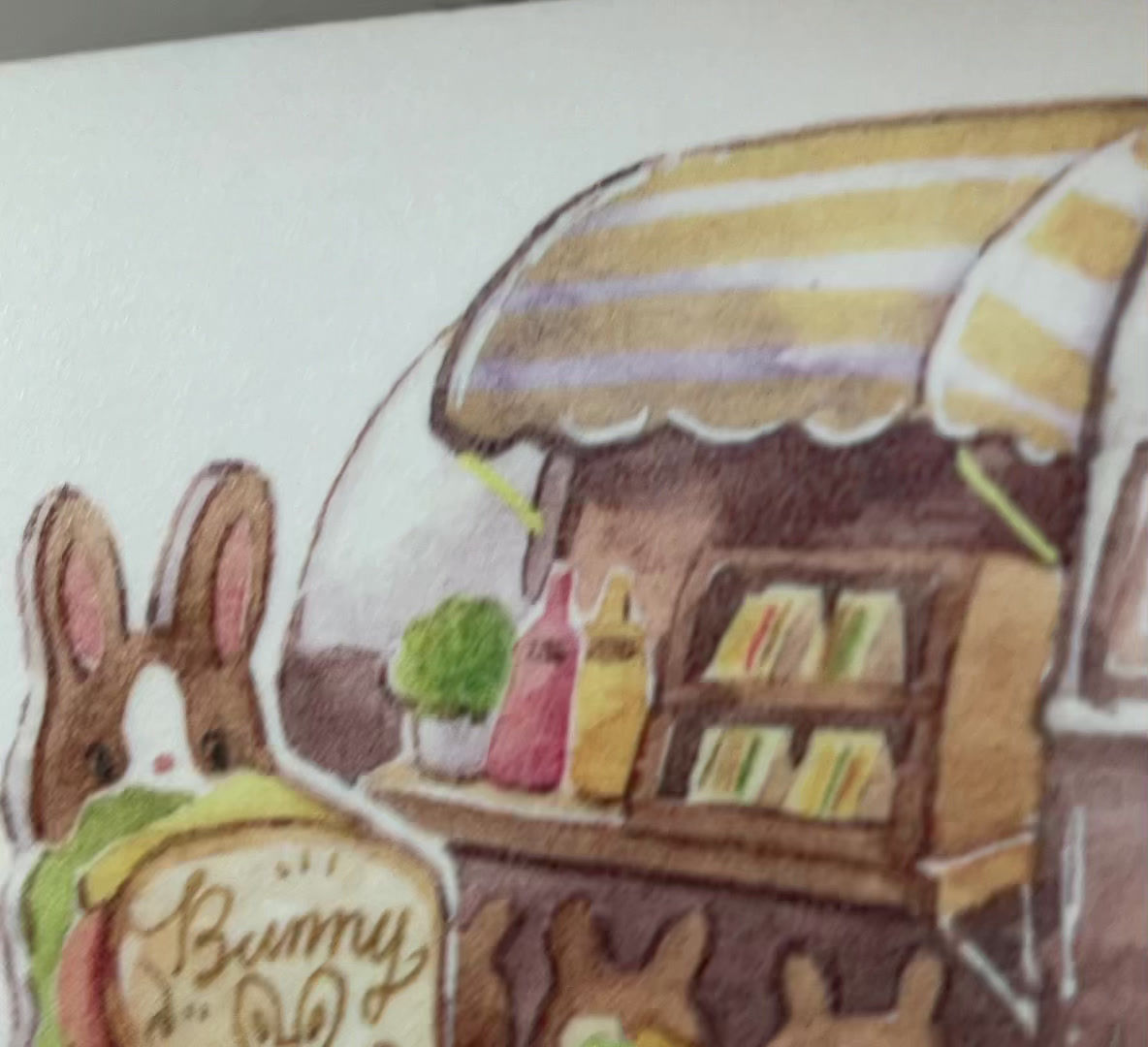 Maruco - Food Truck Washi Tape (Loop)