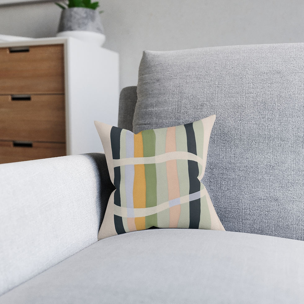 Thumbnail: Houseplants | Cushion |  Retro Inspired Home Decor | The Afternoon