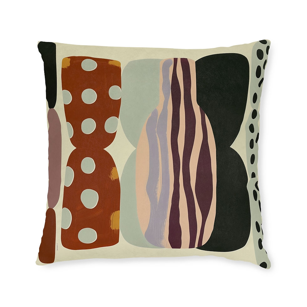 Thumbnail: Polka | Cushion |  Retro Modern Inspired Home Decor | The Afternoon