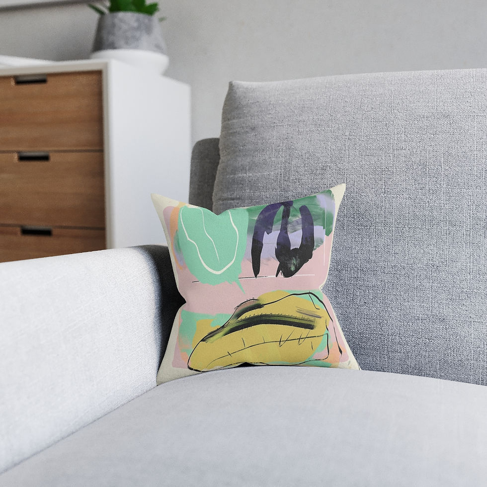 Thumbnail: Primitive | Cushion |  Retro Inspired Home Decor | The Afternoon