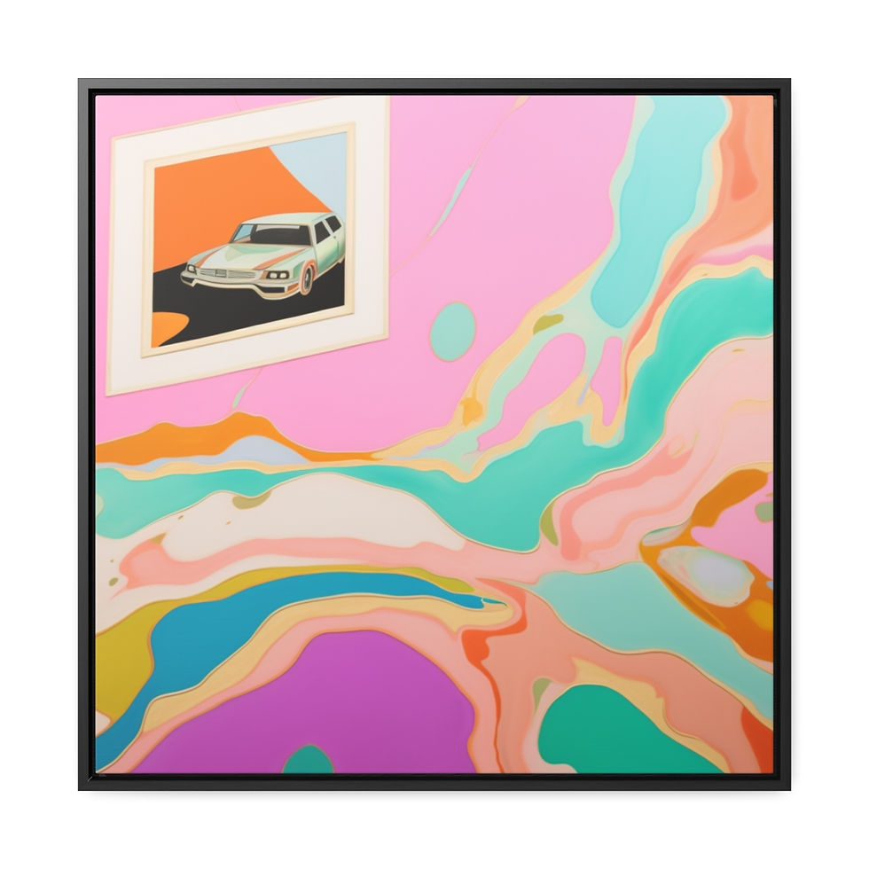 Thumbnail: Dreaming of You | Gallery Canvas Wraps, Square Frame
