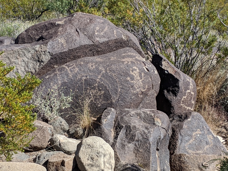 Three Rivers Various Petroglyphs