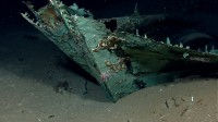 Copper sheathing from 19th c. shipwreck in the Gulf of Mexico
