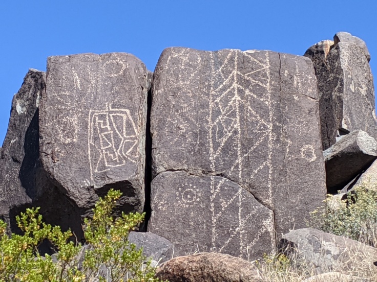 Three Rivers Various Petroglyphs