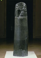 Stele of Codex Hammurabi, 1792-1750 B.C., Louvre
