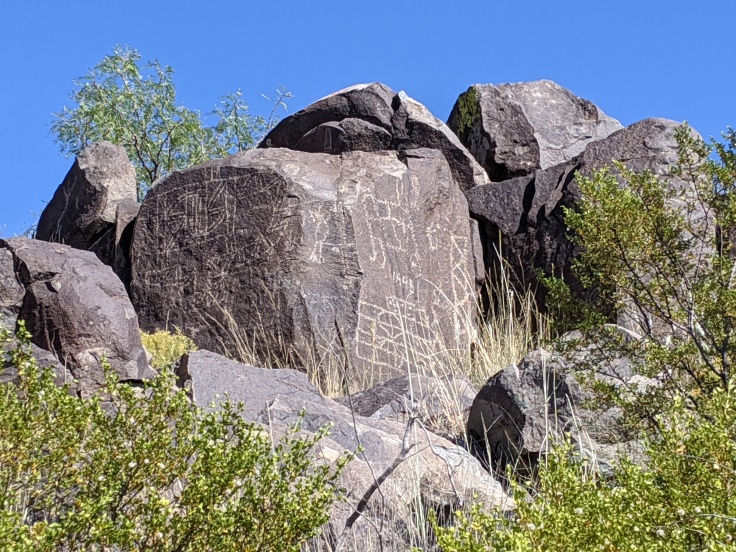 Three Rivers Various Petroglyphs