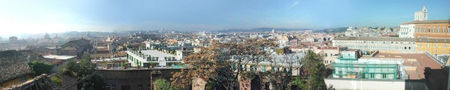 View from the Scuderie del Quirinale museum