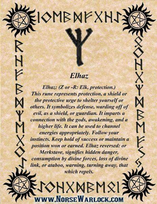 Rune Elhaz - Elk, protection