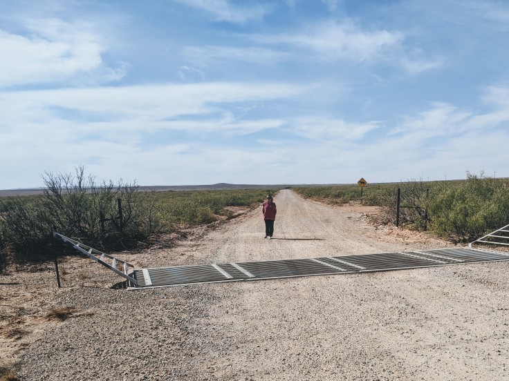 Road to the Roswell Crash Site