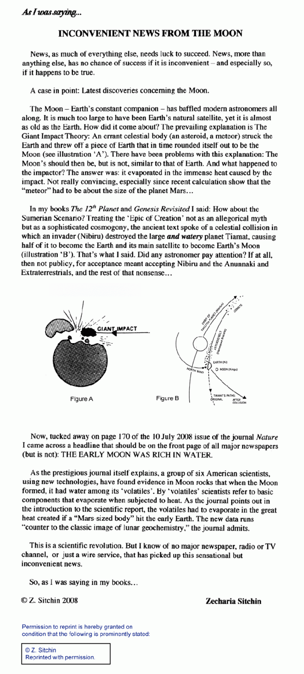 original copy of article