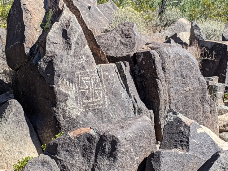 Three Rivers Various Petroglyphs