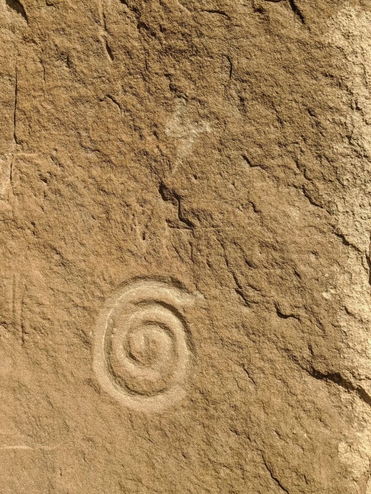 Anasazi Petroglyphs, Chaco Canyon, New Mexico
